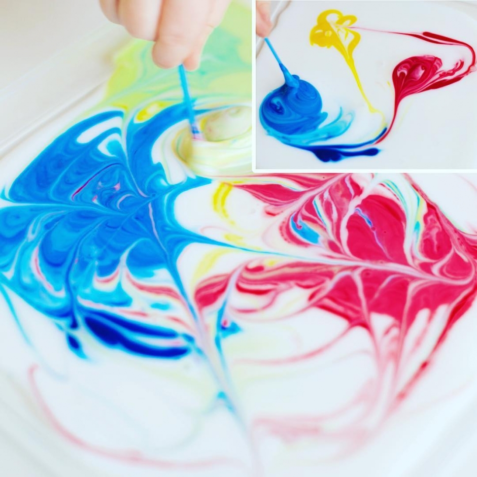 Painting on PVA Glue | Early Learning Toys